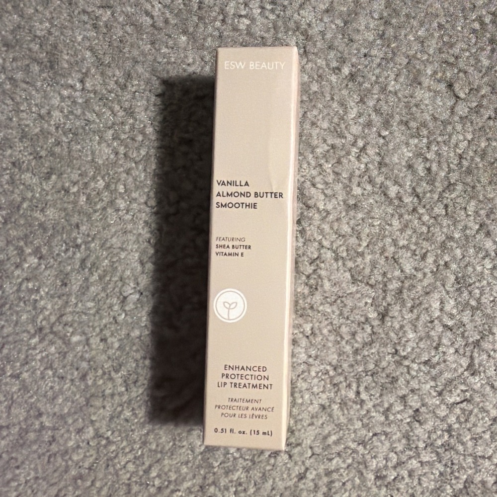 ESW Beauty Vanilla Almond Butter Smoothie Lip Treatment 0.51 fl oz NEW